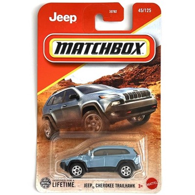 Matchbox Jeep Cherokee Trailhawk New 2025