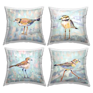 Stupell Industries Little Birds Abstract Pastel Background Nature - 1 of 3