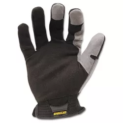 Ironclad Workforce Glove Large Gray/Black Pair WFG04L
