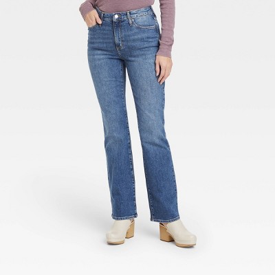 Women's High-rise Bootcut Jeans - Universal Thread™ Medium Wash 00 : Target