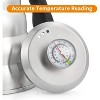 Itopfox Pour Over Coffee Kettle with Thermometer - Premium Stainless Steel Gooseneck Tea Kettle for Drip Coffee, French Press and Tea Works on Stove - 3 of 4