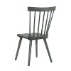 2 Pieces Set Dining Side Chair Rustic Modern Farmhouse Design Retro Design Easy to Assembly - 3 of 4