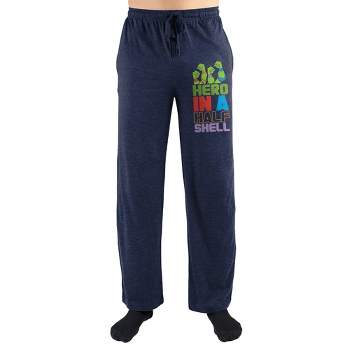 Teenage Mutant Ninja Turtle Men's Tmnt Cowabunga Loungewear Pajama Pants  Black : Target