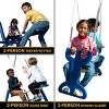 Sportspower Super 9 Metal Teeter Totter with 2 Kids' Glide Ride Roman Glider Standing Swing Set - 4 of 4