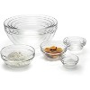 Luminarc Stackable 3 Inch Glass Pinch Bowl, Set of 12 - 3 of 4