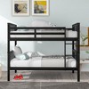 Streamdale Full over Full Bunk Bed with Ladder for Bedroom, Guest Room Furniture-Espresso - image 2 of 4