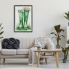 Stupell Industries Spring Blooms Green Rainboots Floating Frame Canvas Art, Black, 21" x 31" - 3 of 4