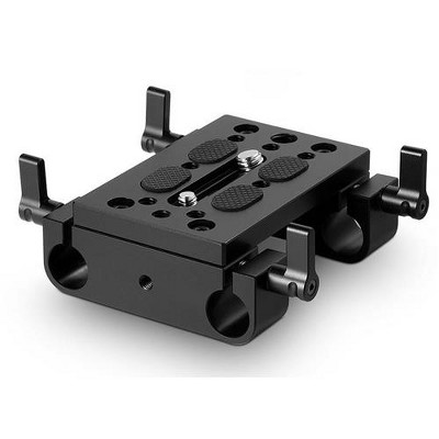 Smallrig Mounting Plate With 15mm Rod Clamps Target