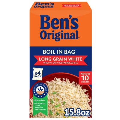 Ben's Original Boil-in-Bag Long Grain White Rice - 15.8oz