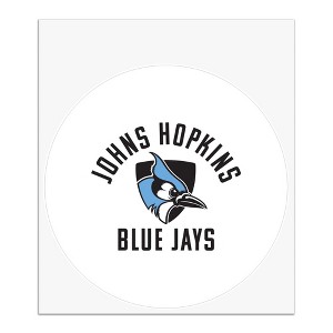 Johns Hopkins University Blue Jays Logo Automotive Car Window Locker Circle Bumper Sticker - 1 of 4