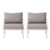 SKRAN Outdoor Patio Club Chair, Modern Patio Furniture, Waterproof Thick Cushion Deep Seating for Porch, Balcony - 2 of 4