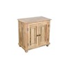 Moti Jenna Jenna 2-Door Solid Wood Nightstand in Natural Finish Natural - image 2 of 3