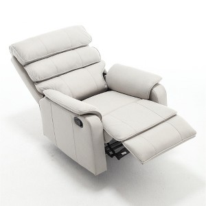 Manual Recliner Chairs for Adults, Small Recliners for Small Spaces, Fabric Recliner Chair, Single Sofa Living Room Chair for RV - 1 of 4