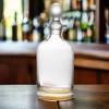 Classic Touch Whiskey Decanter with Gold Reflection Bottom, 9.75"H - 3 of 3