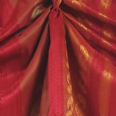 Nikoleta Hand Pleated Tab Top Cotton Valance 36" x 18"