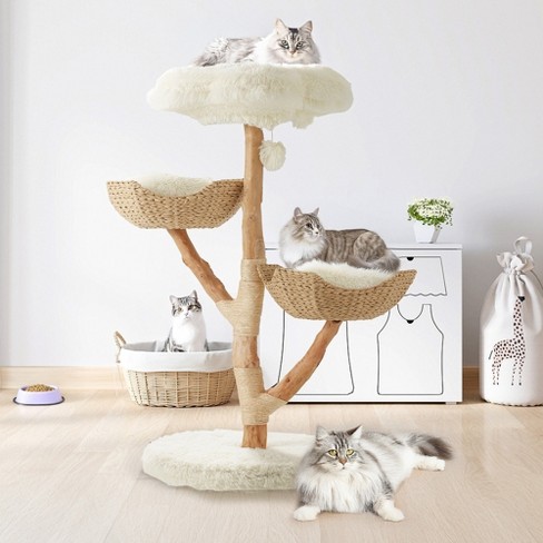 Cat tree cute best sale