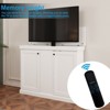Famapy Smart Lift Gaming Station,Adjustable Height,Remote Control/Dual Cable Management Holes,Ideal for 50” Screens Home Gaming/Entertainment Spaces - 4 of 4