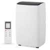 12,000 BTU Portable Air Conditioner - 3-in-1 Cooling for 700 Sq.Ft with Remote & Timer (White) - 2 of 4