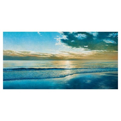 17" x 34" Island Dawn by Kent Sullivan Art on Canvas - Fine Art Canvas