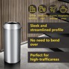 Commercial Trash Can, 65L/17Gal Heavy Duty Open Top Commercial/Kitchen Trash Can, Fingerprint-Resistant Waste Bin - 3 of 4