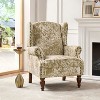 Jeffrey Traditional Nailhead Trim Armchair with Solid Legs|HULALA HOME - 3 of 4