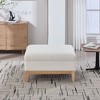 NicBex 33.86"W Upholstered Storage Ottoman with Reversible Lid, Versatile Entryway Bench with Wood Base for Living Room, Entryway - 2 of 4