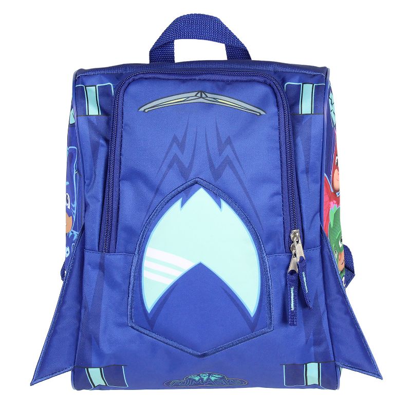 PJ Masks Backpack Gekko Owlette Catboy Racing Car Travel Backpack Bag For Toys Blue, 2 of 6