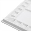 MEEDEN Studio Ceramic Paint Palette, Watercolor Palette for Artists Painting, Gouache Watercolor Mixing Tray, 17-Well 13 by 10 Inch-Without a Lid - 3 of 4