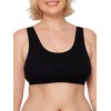 Fruit of the Loom Women's Tank Style Sports Bra 3-Pack - 3 of 4