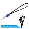 Unique Bargains Braided Wrist Polyester Keychain Wallets Badge Lanyard with Hook - 3 of 4