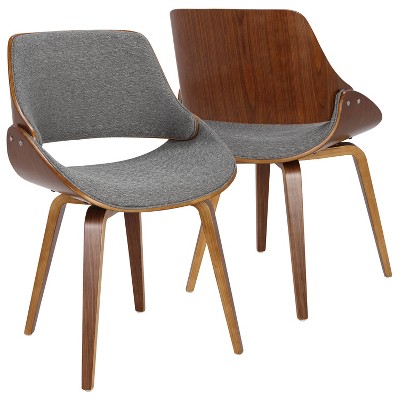 Fabrizzi Mid-Century Modern Dining Accent Chair - LumiSource