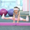 Costway 7 FT Folding Balance Beam Foam Floor Gymnastic Beam with Carrying Handles Blue/Purple/Khaki - 2 of 4