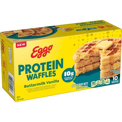 Eggo Buttermilk Vanilla Protein Frozen Waffles - 12.3oz/10ct