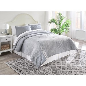 BrylaneHome Corduroy Comforter 3-Pc Set - 1 of 2