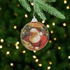 Northlight Santa Decoupage Christmas Ball Ornaments - 2.25" (60mm) - 14pc - 2 of 4