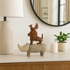Decorative Animal Sculpture Statue - Perfect Decorative Figurine for Home, Bathroom, Room, and Living Room Decor - 3 of 4
