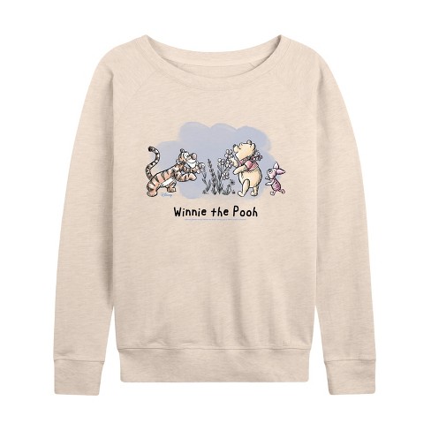 Women's - Winnie the Pooh - Friends Group Lightweight French Terry Slouchy - image 1 of 4