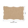 Unique Bargains Paper Mini DIY Gift Double-sided Blank Index Flash Cards 120 Pcs - 2 of 4