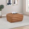 Meridian Furniture,Vega Vegan Leather Ottoman - 2 of 4