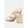 Elastic Straps Block Heel Women Sandals - 2 of 4