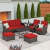 UPTIOT 7-Piece Outdoor Patio Conversation Set - 3 of 4