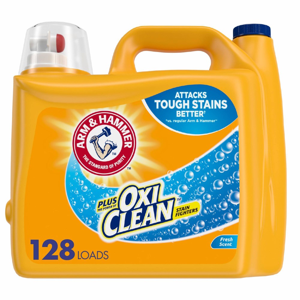 Arm Hammer OxiClean Fresh Scent Liquid Laundry Detergent - 201.6 fl oz