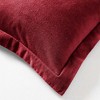 Flannel Cotton Modern Solid Fuzzy Duvet Cover Set With Pillow Shams by Blue Nile Mills - 3 of 4