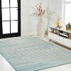 Khalil Modern Berber Stripe Indoor Area Rug - JONATHAN Y - 3 of 4