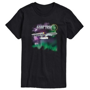 Men's - Star Trek - Enterprise Northern Lights Short Sleeve Graphic T-Shirt - 1 of 4