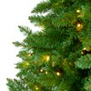 Nearly Natural 6.5-ft Green Valley Fir Artificial Christmas Tree with 350 Clear LED Lights 1125 Bendable Branches - 3 of 4