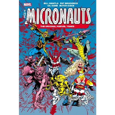 Micronauts: The Original Marvel Years Omnibus Vol. 2 Michael Golden Cover - by  Bill Mantlo (Hardcover)