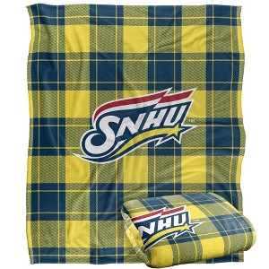 Southern New Hampshire University Campus Plaid Spirit Silky Touch Super Soft Throw Blanket 50x60 - 1 of 4