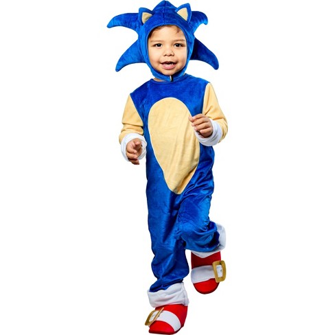 Rubies Sonic The Hedgehog Toddler Boys Costume : Target