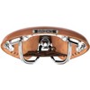 Brooks B17 Carved Saddle - Brown 175mm Width Leather Chrome Rails Unisex - 2 of 4